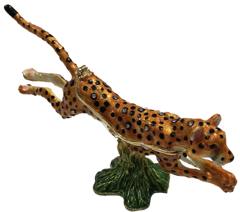 Leopard Running Trinket
