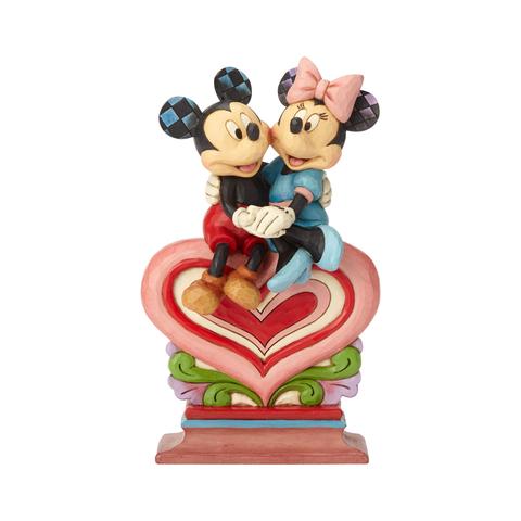 Mickey And Minnie On Heart