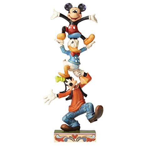 Goofy, Donald and Mickey stack
