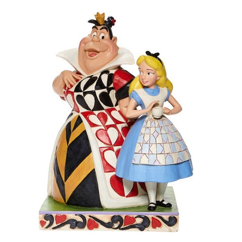 Alica and Queen of Hearts