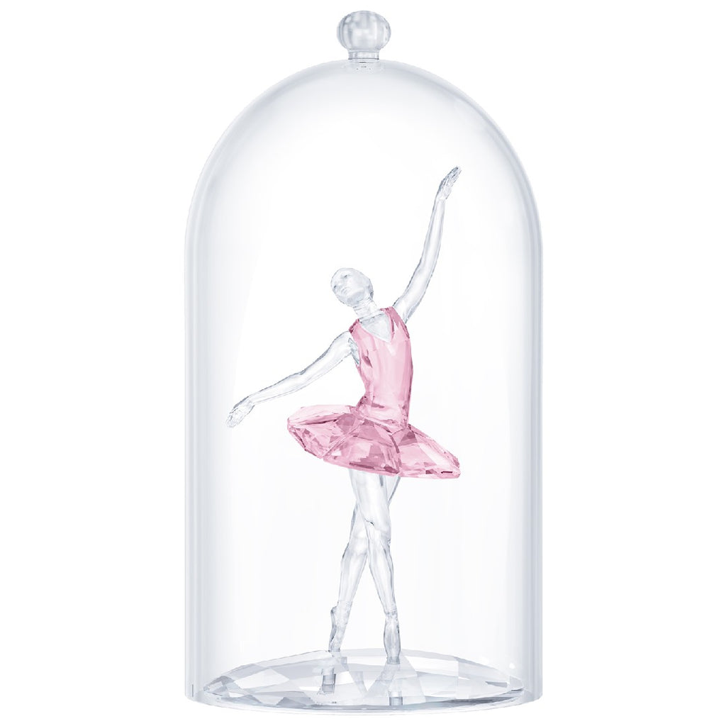 Ballerina under bell jar
