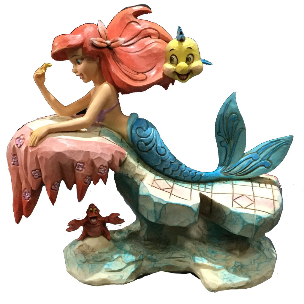Little Mermaid on Rock - Dreaming under the sea
